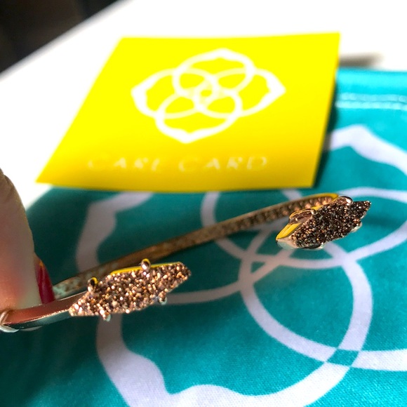 Kendra Scott Bianca Cuff Bracelet with Copper Druzy - Picture 8 of 9